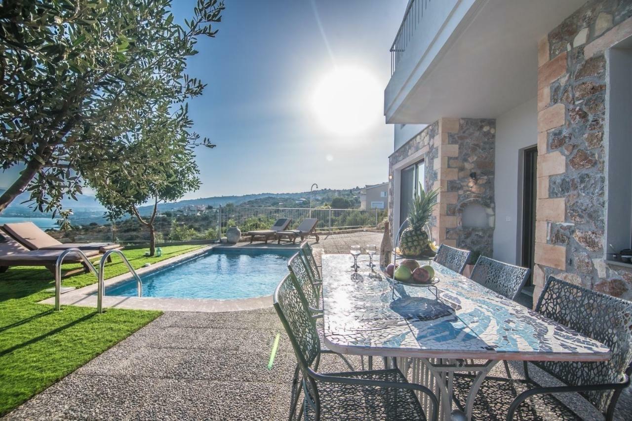Istros Villas - With Pools, Bbq & Heated Spa Whirlpools, By Thinkvilla Korakiaí Exterior foto