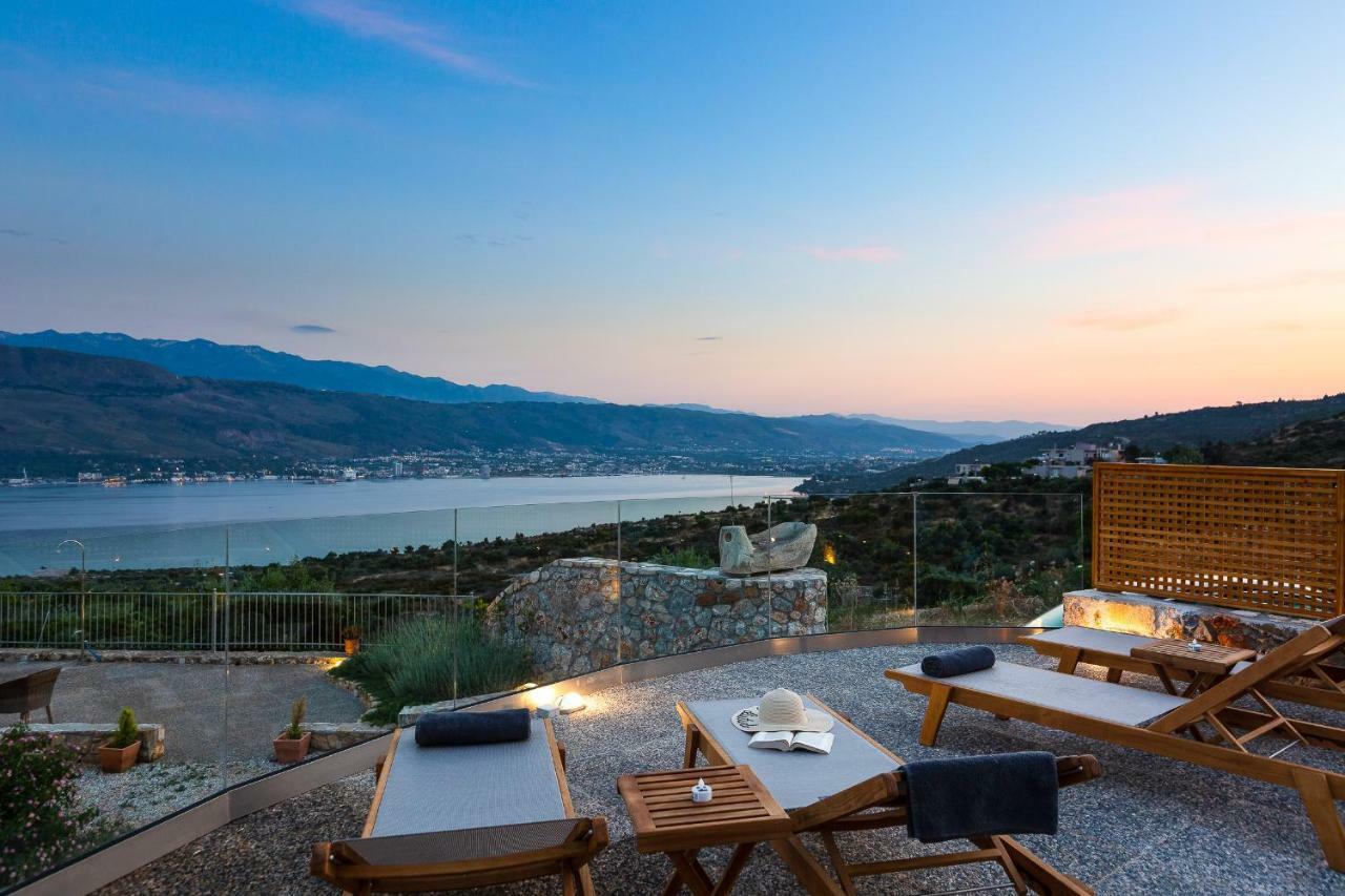 Istros Villas - With Pools, Bbq & Heated Spa Whirlpools, By Thinkvilla Korakiaí Exterior foto
