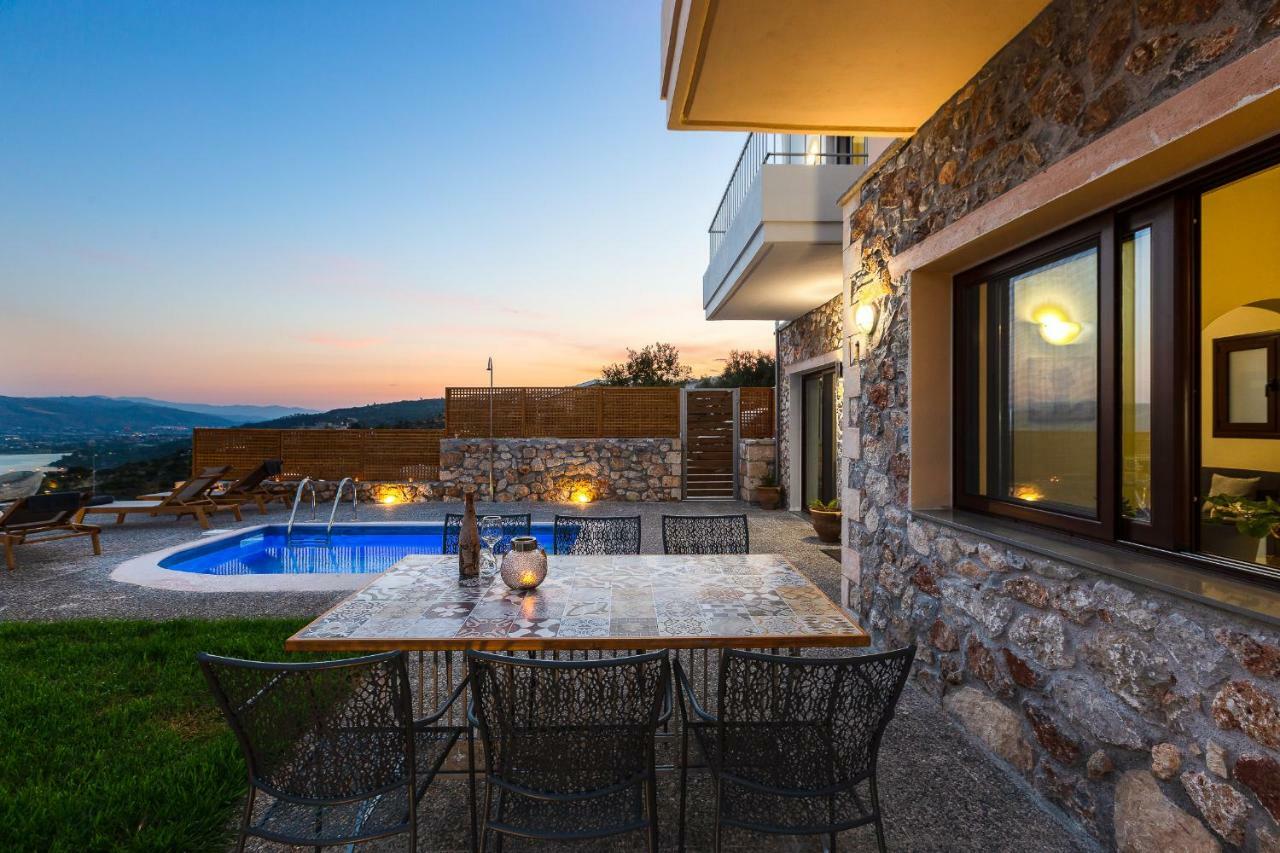 Istros Villas - With Pools, Bbq & Heated Spa Whirlpools, By Thinkvilla Korakiaí Exterior foto